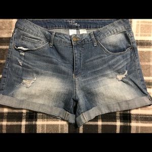 jean shorts